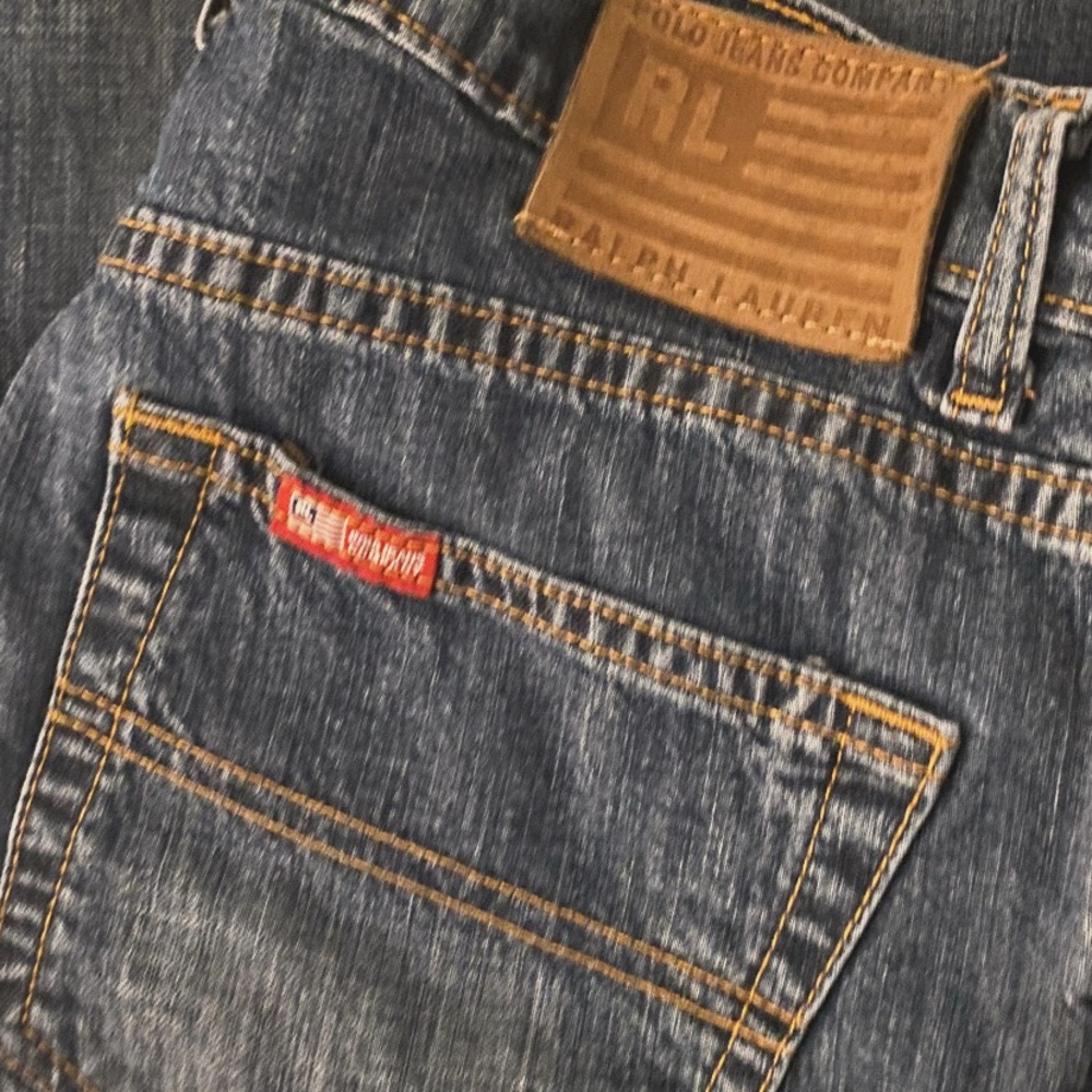 Ralph Lauren Women's Blue Straight Leg Jeans